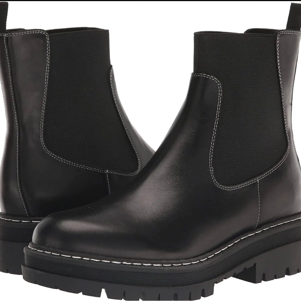 Marc Fisher Black Ankle Boots